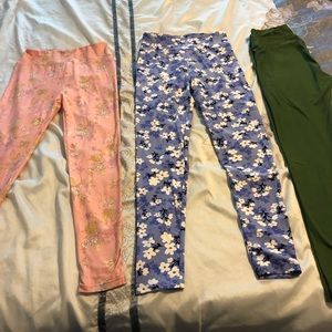 3 pair LuLaRoa leggings